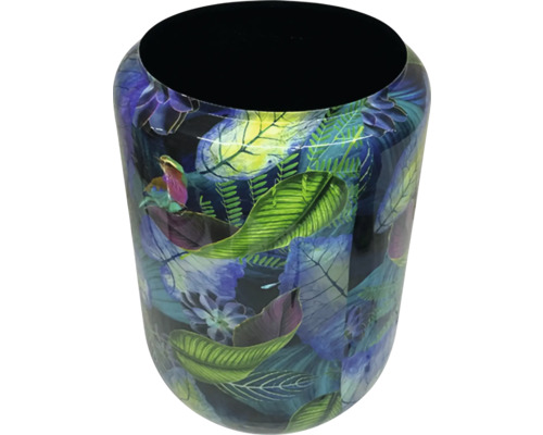 Coș de gunoi decorativ cu model de plante