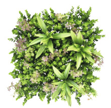 Covor artificial cu diferite tipuri de verdeață pentru interior și exterior