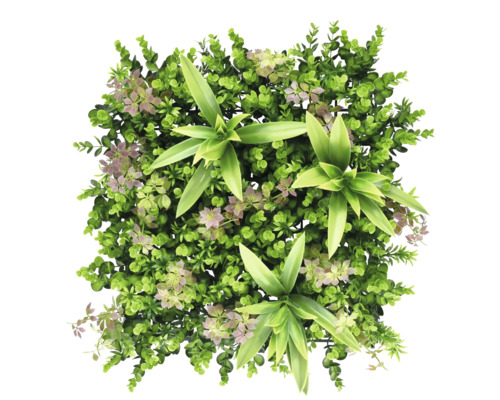 Covor artificial cu diferite tipuri de verdeață pentru interior și exterior