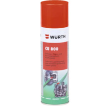 Würth CU 800 Spray cu pastă de cupru lubrifiantă, separatoare și de protecție împotriva coroziunii