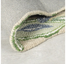 Vizualizare detaliată a unui covor cu bordură