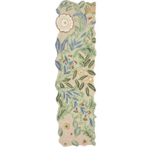 Covor cu model floral și de frunze