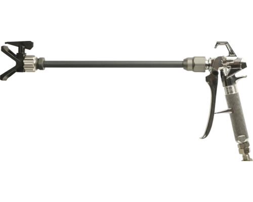 Pistol de pulverizare vopsea cu extensie pentru aplicare vopsea