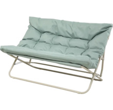 Puf dublu cu cadru metalic