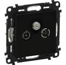 Priza de antenă cu trei conectori pentru SAT, radio și TV