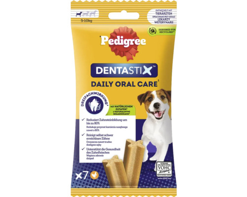 Pedigree Dentastix pentru câini între 5 și 10 kilograme pentru îngrijire orală zilnică
