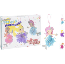 Set Arts and Crafts cu trei sirene pentru creație