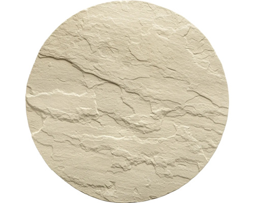 Placă rotundă din piatră cu textură naturală pentru grădină