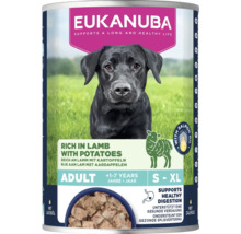 Eukanuba hrană umedă pentru câini adulți cu miel și cartofi