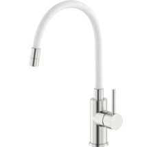 Baterie de bucătărie cu gât flexibil