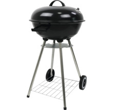 Grătar sferic cu capac, indicator de temperatură și grătar de depozitare