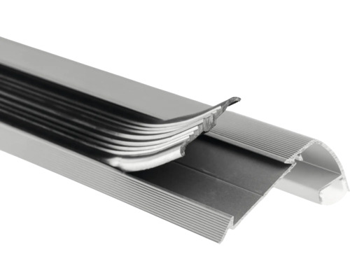 Profil de tranziție din aluminiu cu profil de montaj