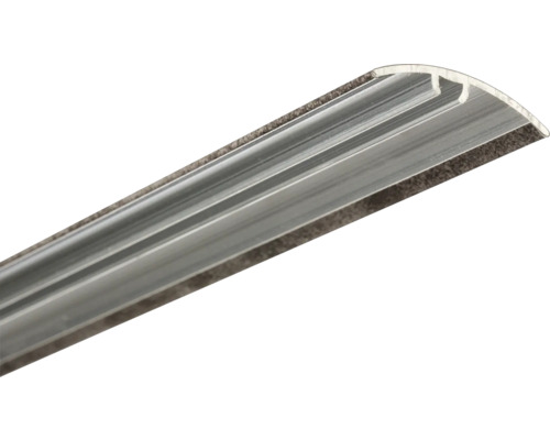 Bandă profilată din aluminiu cu inserție de plastic