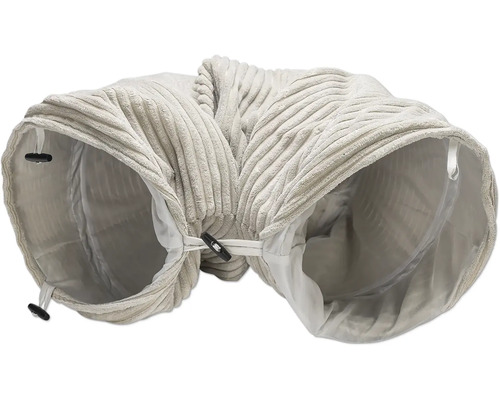 Tunel pentru pisici din cord cu trei deschideri