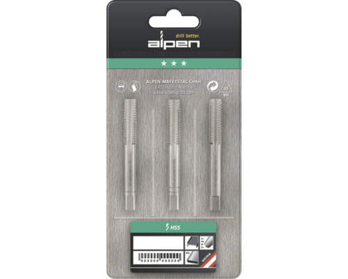 Set tarozi Alpen M8 HSS în blister