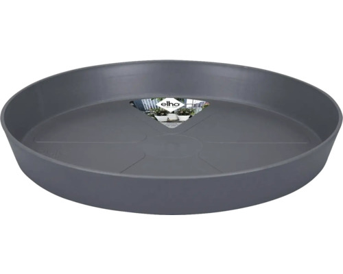 Farfurie ghiveci Elho Loft Urban plastic Ø 24 cm H 3 cm antracit Suport ghiveci Elho