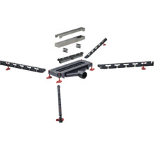 Element de duș cu accesorii pentru podeaua băii