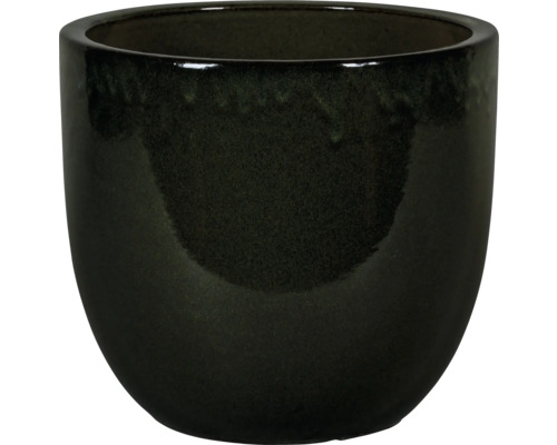 Ghiveci flori Lafiora Oslo Ø 47 cm H 36 cm verde Ghiveci ceramic pentru plante de interior