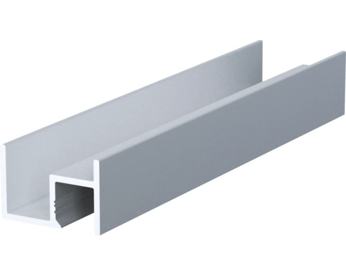 Reducție Häfele Ädoor, 3000x18x1,2mm (lungime x lățime x grosime), din aluminiu Profil din aluminiu