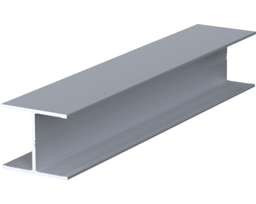 Profil de trecere Häfele Ädoor în formă H, 3000x26x1,2mm (lungime x lățime x grosime), din aluminiu Profil din aluminiu cu grindă dublă în T