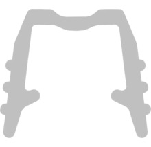 Secțiune transversală a unui profil de etanșare