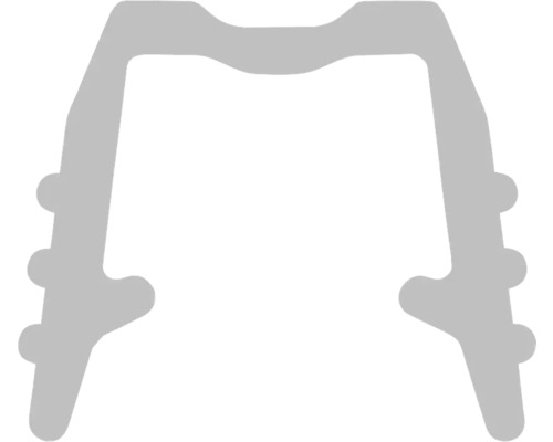 Secțiune transversală a unui profil de etanșare