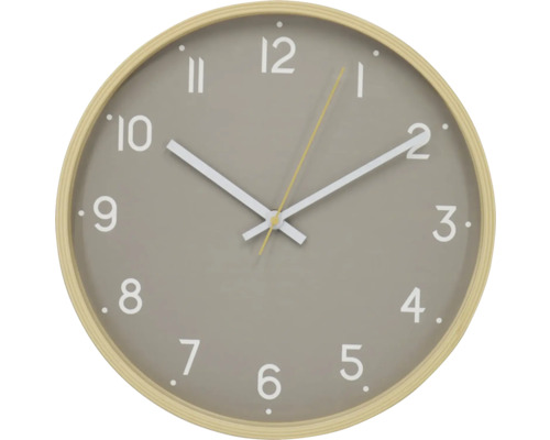 Ceas de perete rotund cu cadran și afișaj orar