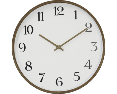 Ceas de perete rotund cu cadran și indicatori