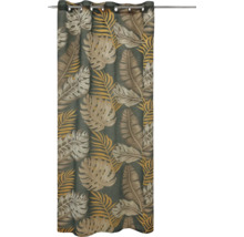 Perdea cu design de frunze pentru decorarea ferestrelor