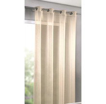 Perdea din voal cu prindere cu inele