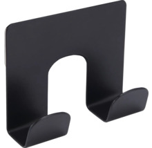 Umeraș negru de ușă pentru haine