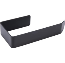 Suport negru pentru role de hârtie pentru montare pe perete