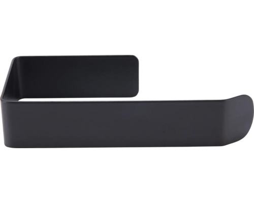 Suport negru pentru prosoape pentru montare pe perete