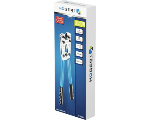 Presă sertizat papuci Högert 6-50 mm² | HORNBACH