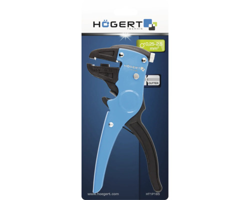 Clește de dezizolat Högert Technik cu tăietor de cabluri