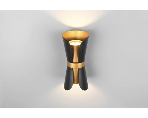 Lumină de perete pentru interior cu lămpi în partea de sus și de jos