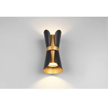 Lumină de perete neagră și aurie