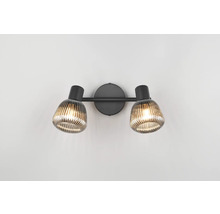 Lămpi de perete cu două lămpi din sticlă