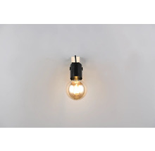 Lumină de perete cu bec aprins