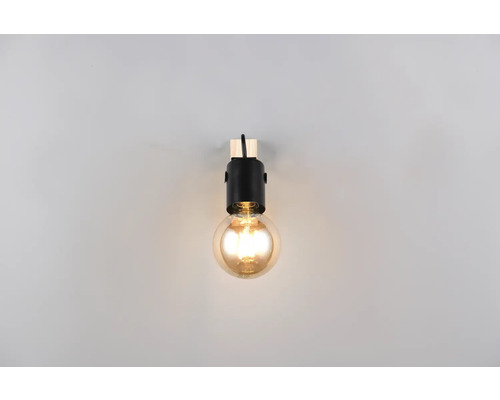 Lumină de perete cu bec aprins