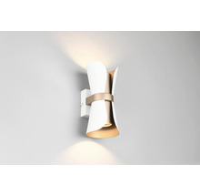 Lumină de perete din metal cu iluminare indirectă