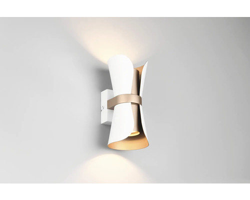 Lumină de perete din metal cu iluminare indirectă