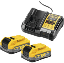 Încărcător DeWalt cu doi acumulatori de 18V 3.5Ah