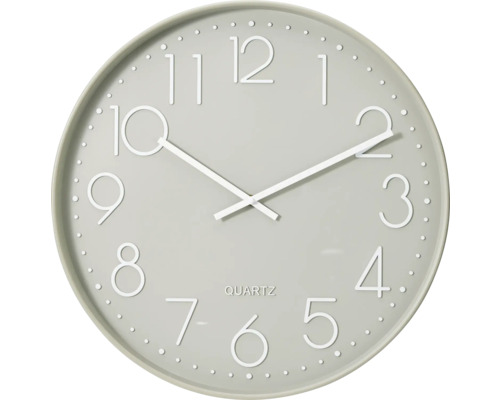 Ceas perete verde mentă Ø 50,8 cm Ceas de perete rotund cu cuarț, cu indicator pentru ore și minute