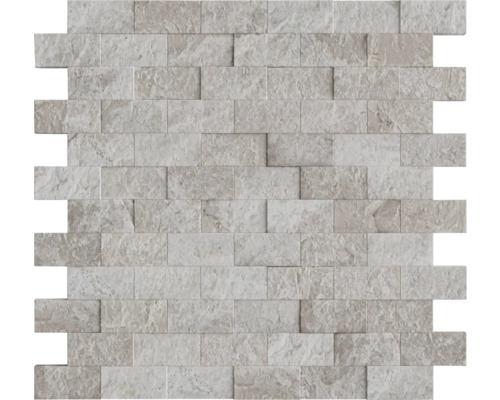 Mozaic marmură Split Face 30x30 cm Plăci de mozaic din piatră naturală pentru decorarea pereților