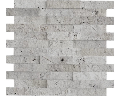 Mozaic travertin Light Split Face 30x30 cm Piatră decorativă din travertin