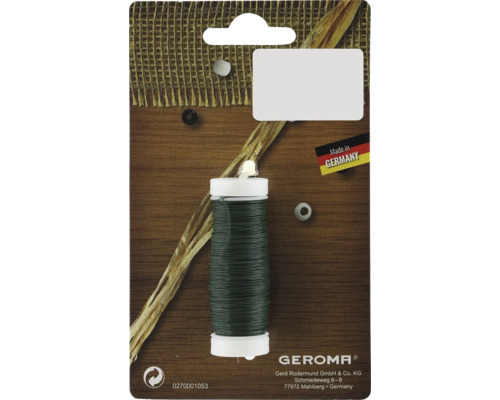 Sârmă decorativă, Ø 0,30 mm, 50 g Sârmă de legat pe bobină pentru aranjamente florale