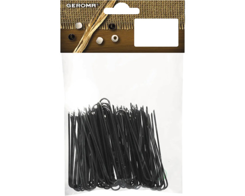 Set ace fixare 12/60, 100 g Cleme de îndoire din sârmă Geroma în pachet