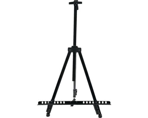 Șevalet negru pentru materiale de artă