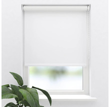 Rulou albă la fereastră cu lanț lateral